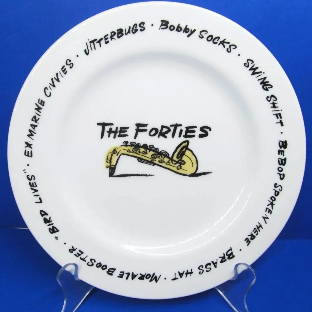 Pottery Barn Millennium Plates Through The Years Collectors Full Set of 12
